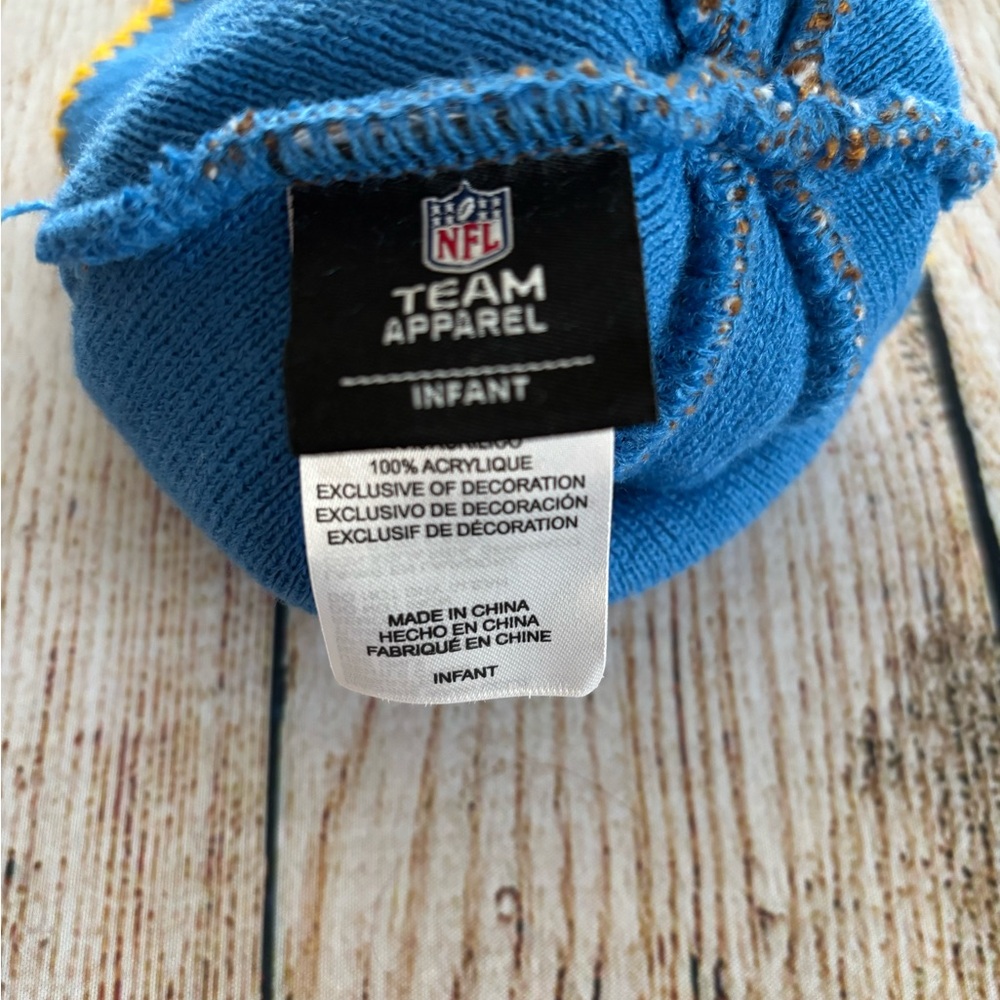 Infant NFL Chargers  Knit Beanie - Picture 2 of 3